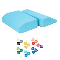 Set cunei posturali Kinefis trapezoidali (50 x 14 x 32 cm) - Vari colori disponibili Set cunei posturali Kinefis trapezoidali (50 x 14 x 32 cm) - Vari colori disponibili